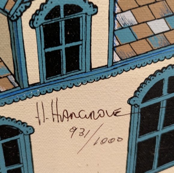 H.Hargrove Painting 931/1000 Size 25"X29" - Picture 7 of 11